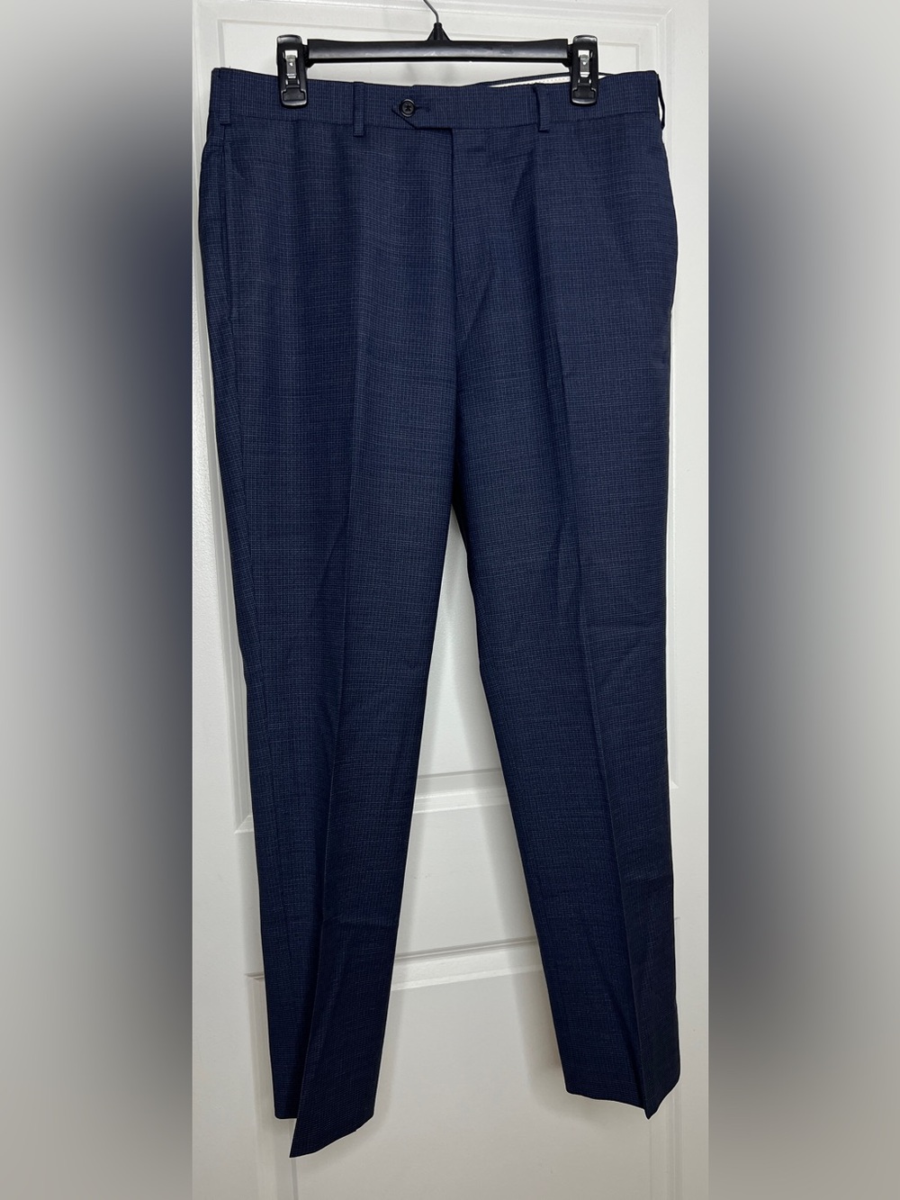 Brooks Brothers Regent Fit Navy Wool Blend Dress Pants 34x30